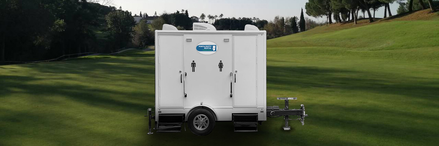 portable toilets and showers